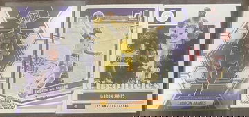 LeBron James 3 Card Lot