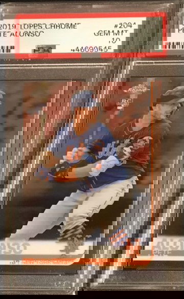 2019 Topps Chrome - PETE ALSONSO - Rookie- PSA 10