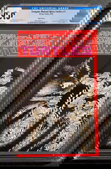 Teenage Mutant Ninja Tuetles #1 5th print