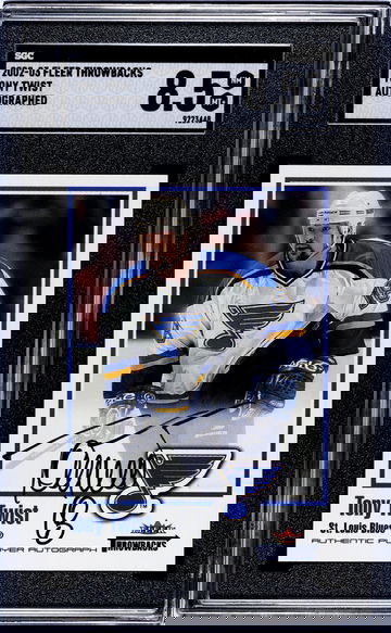 2002 Fleer Throwbacks Tony Twist SGC 8.5