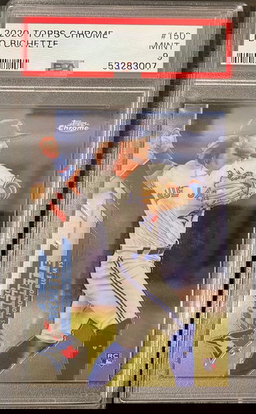 2020 Topps Chrome Bo Bichette PSA 9