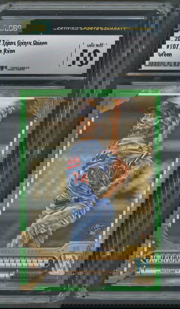 2022 Topps Gypsy Queen Joe Ryan RC #107 Green Parallel CSG Gem Mint 10 - Twins