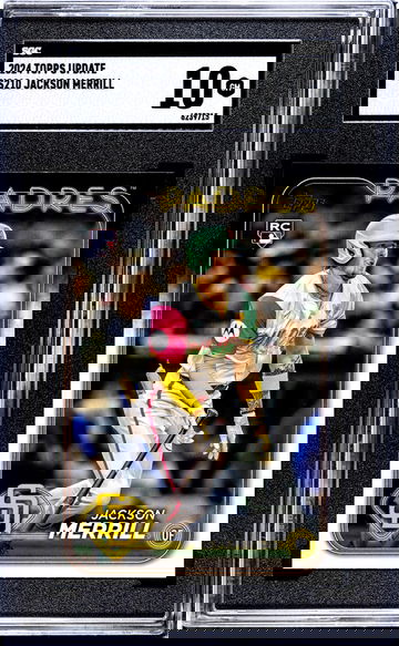 2024 Topps Update #US210 Jackson Merrill 6239715 SGC 10