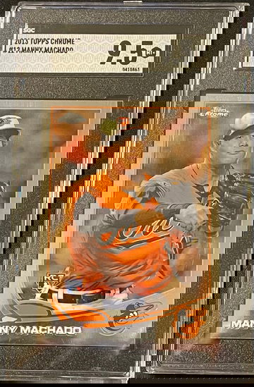 2013 Topps Chrome Manny Machado #12 SGC 9.5