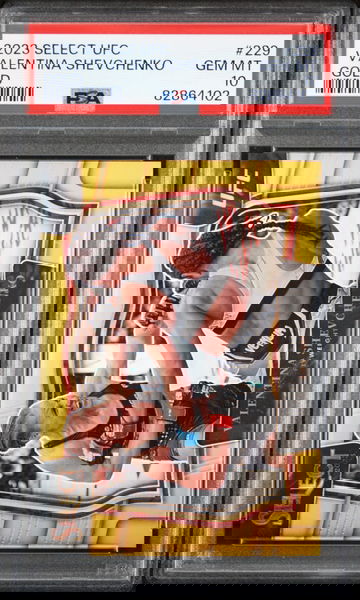 Valentina Shevchenko 2023 Panini Select UFC #229 PSA 10