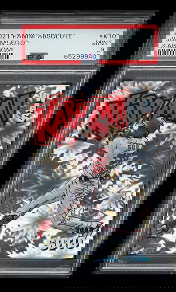 Juan Soto 2021 Panini Absolute KABOOM PSA 9 SSP #K10 Nationals Mets 