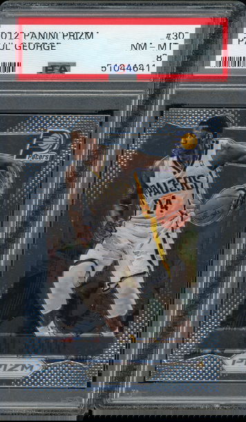 Paul George 2012-13 Panini Prizm #30 PSA 8 NEAR-MINT Pacers Clippers!