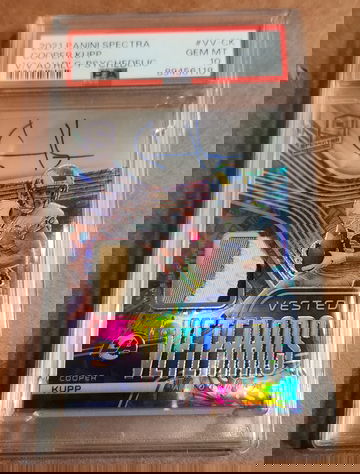 2021 Panini Spectra COOPER KUPP Vested Vesterans Autograph