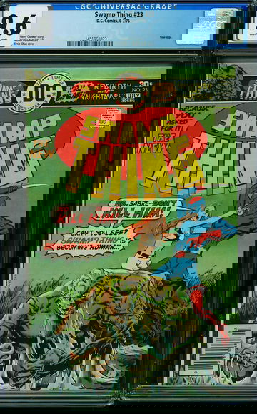 SWAMP THING #23, CGC 9.6 NM+