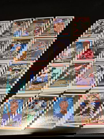 1991 Topps Baseball Near Complete Set 501/792 No Duplicates