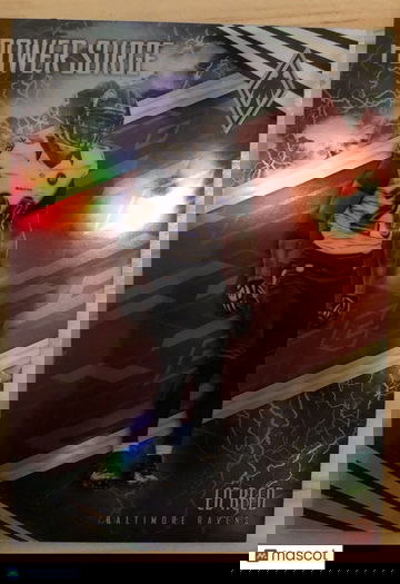 Ed Reed 2017 Phoenix Power Surge PS-5 Red Parallel #66/299 Baltimore Ravens