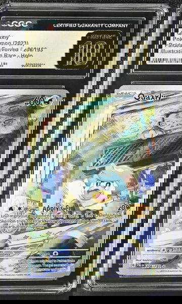 2023 Pokemon Paldea Evolved Illustration Rare Quaxly #206/193 CGC Pristine 10