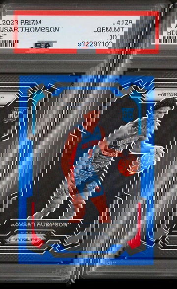 2023 Prizm- Ausar Thompson- Blue- PSA 10 /199