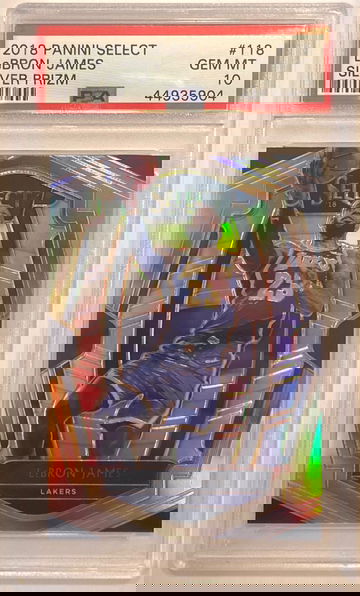 2018 Select Lebron James SSP Premier Level PSA 10 - LOW POp