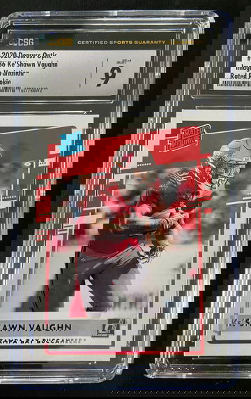 2020 Donruss Optic Ke'Shawn Vaughn Image Variation Rated Rookie CSG