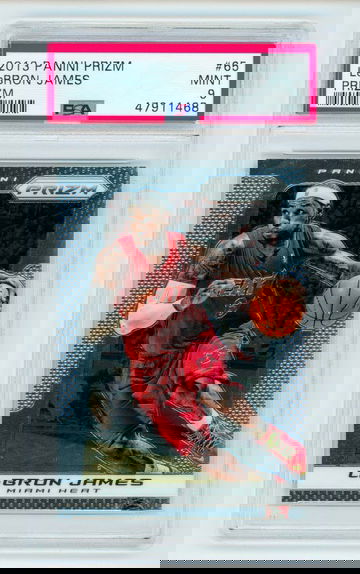 2013 Panini Prizm LeBron James PSA 9