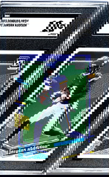 2023 Donruss Optic #271 Jordan Addison SGC 10