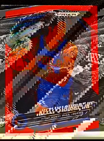 Kelly Oubre Jr  2024-25 Panini Prizm Black  RED WAVE  Philadelphia 76ers #154