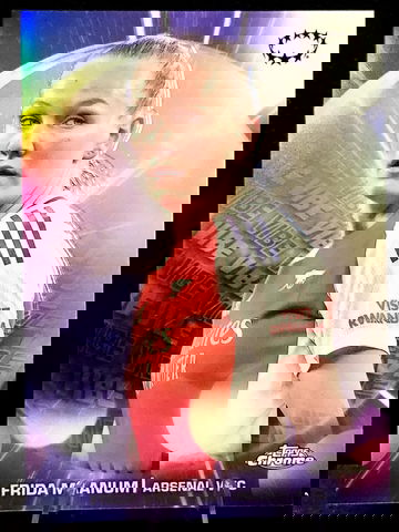 2024-25 Topps Chrome UWCL  VIBE  Frida Maamum  VB-22  Arsenal