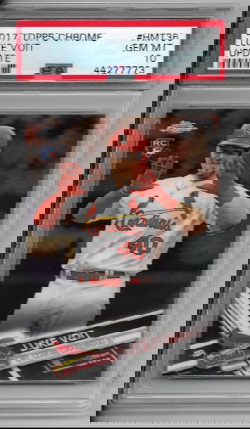 2017 Topps Chrome Update Luke Voit PSA 10