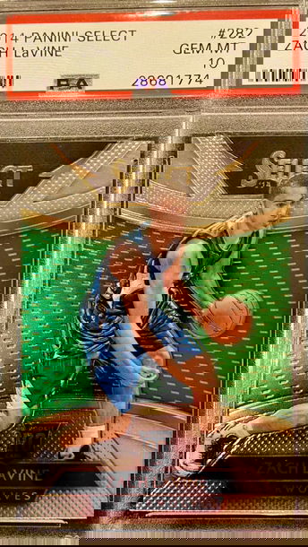 2014 Zach Lavine Select Courtside RC Rookie #282 PSA 10 Pop 16