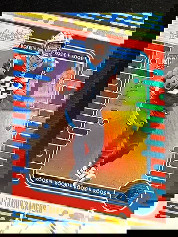 Jatavion Sanders  RC Rookie  Absolute Panini 2024  Red Spectrum  /125  Panthers