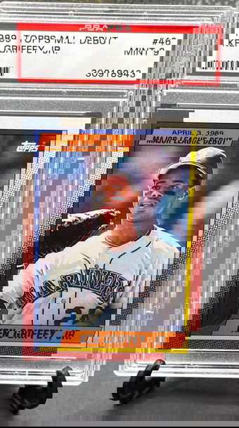 1989 Topps MLB Debut Ken Griffey Jr. Rookie PSA 9