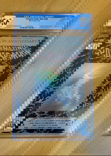 Amazing Spider-Man #365 CGC 9.6 White Pages.  1st Spider-Man 2099