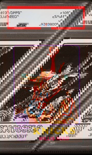 1973 Topps Willis Reed #105 PSA 6