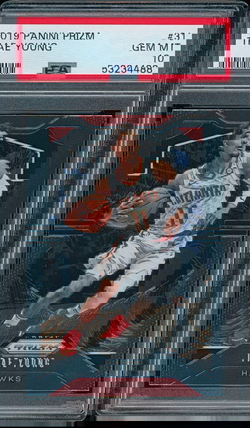 2019-20 Panini Prizm Trae Young PSA 10 GEM MINT