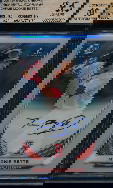 Mookie Betts 2014 Auto