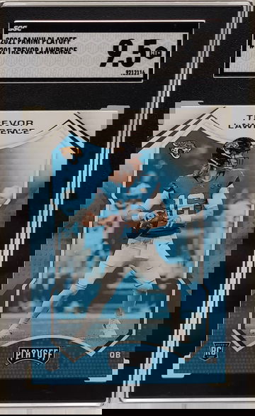 2021 Panini Playoff Trevor Lawrence Rookie #201 SGC 9.5