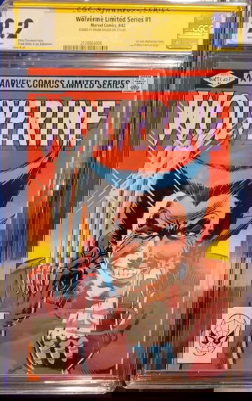 Wolverine #1 CGC 9.2 SS Frank Miller