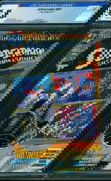 ACTION COMICS #689, CGC 9.8 NM/MT