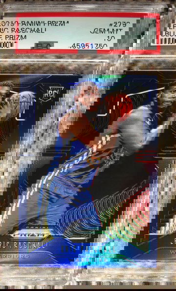 Eric Paschall 2019 Prizm #279 Blue Prizm /199 PSA 10