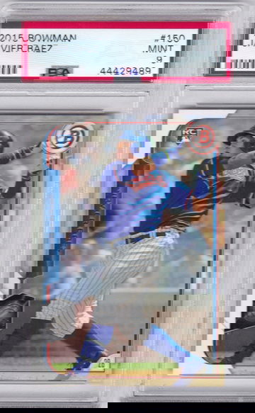 2015 Bowman Javier Baez #150 PSA 9 44429489