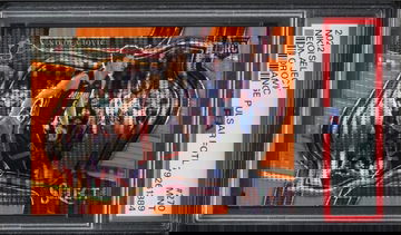 2022 Select Nikola Jovic Neon Orange Pulsar Courtside FOTL /15 PSA 9