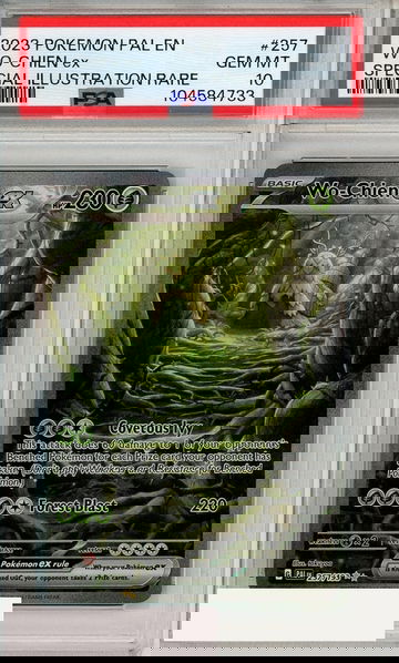 2023 POKEMON PAL EN-PALDEA EVOLVED WO-CHIEN EX #257 SIR PSA 10 GEM MT