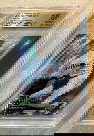 2017 Shohei Otani Bowman Chrome Mega Box Prospects Refractors