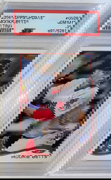 PSA 10 2014 Topps Update #US26 Mookie Betts Rookie