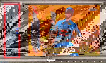 /25 POP 3 PSA 10 RC Max Verstappen 2020 Topps Chrome F1 Sapphire Orange Rookie