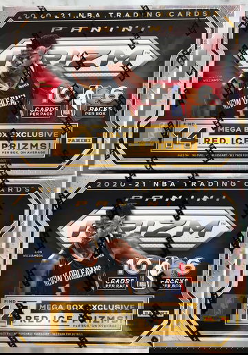 2020-21 Panini Prizm Basketball Mega box - Lot of 2