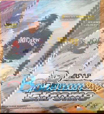 2019 Bowman Chrome Sealed Hobby Box