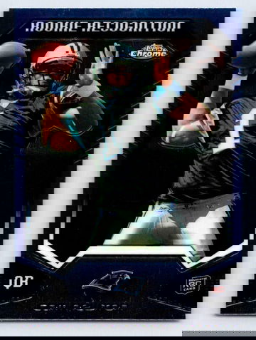 2011 Topps Chrome CAM NEWTON RC Rookie Recognition #RRCM