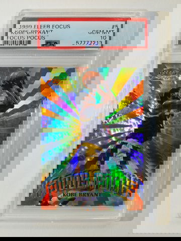 1999 Fleer Focus Kobe Bryant Focus Pocus PSA 10 #5