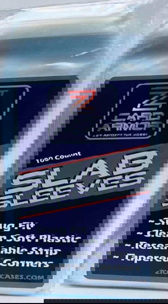 Zion Card Armor Slab Sleeves. For PSA Graded Cards. Fitted sleeves. 100 count