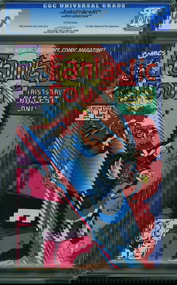 FANTASTIC FOUR #341, CGC 9.8 NM/MT