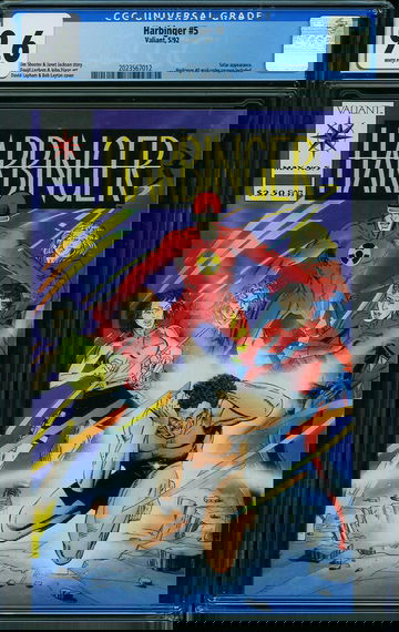 HARBINGER #5, CGC 9.6 NM+