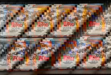 2024 Topps Update Series Fanatics Blaster Box Lot of 8