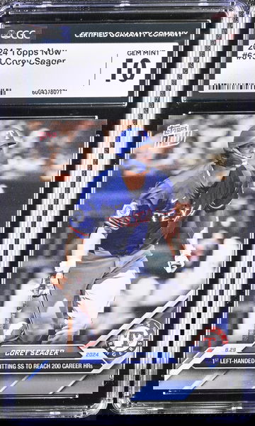 2024 TOPPS COREY SEAGER #613 CGC 10